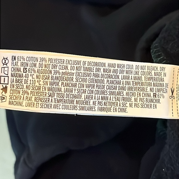 Forever 21 Cropped Pullover Sweatshirt Jacket Size S - Picture 4 of 4